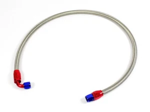 Öl Leitung Ölkühler 1m AN10 Fittings Universal Edelstahl Flex Schlauch Anschluss - Bild 1 von 3
