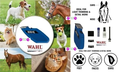 WAHL Grooming Pocket Pro Mini INALÁMBRICO MASCOTA PERRO GATO Juego de kit recortadora/cortadora*Silencioso Foto 1 de 4