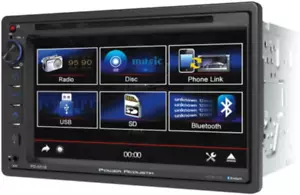 PD‐651B 6.5" Double-Din In-Dash LCD Touchscreen DVD Receiver (With Bluetooth) - Picture 1 of 2