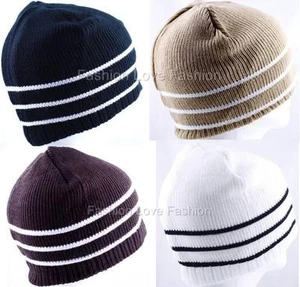 1 Paquete de 1 Gorro de Esquí de Invierno Gorro Tejido Sombrero Gorra 7 Colores a Elegir - Imagen 1 de 7