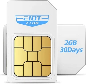 EIOTCLUB Prepaid SIM Card | 4G LTE - USA Compatible with Nationwide Networks... - Picture 1 of 7