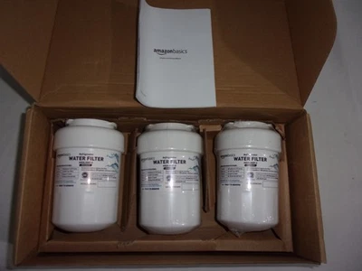 3 Pack Amazon Basics For GE / Refrigerator Water Filter AMZN-MWF-S / Standard - Image 1 of 3