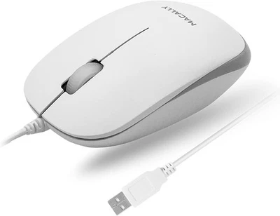 USB Wired Mouse with 3 Button, Scroll Wheel, & 5 Foot Long Cord, USB Mouse fo... - Image 1 of 4