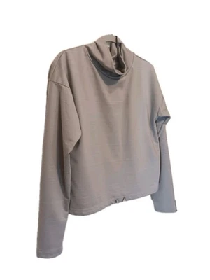 Sudadera REI Cooperativa M Recortada Cordón Cintura Transpirable Cremallera Bolsillo Lateral Foto 1 de 4