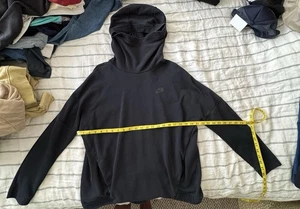 Nike Tech Funnel Hoodie Schwarz - Menswear Größe L. - Modern Fit Pullover. - Bild 1 von 4