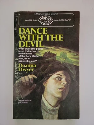 1972 DANCE WITH THE DEVIL DEAN KOONTZ DEANNA DWYER PAPERBACK HORROR 1ST GOTHIC - Image 1 of 4