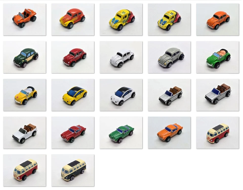 Micro Machines Volkswagen VW Bug Beetle - You Pick - Vintage Galoob - Image 1 of 1