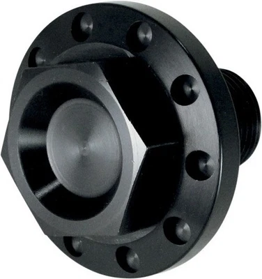 Joker Machine Steering Stem Bolt - Black Anodized Motorcycle Street Bike 10-011B - Image 1 of 4