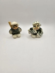 Lot 2 figurines coccinelle insectes anthropomorphes vintage Japon occupé - Photo 1/5
