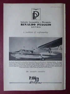 10/1964 PUB PIAGGIO P.166 B PORTOFINO QUEENSLAND AIRLINES VH-PQA AUSTRALIA AD - Foto 1 di 1
