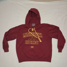 Minnesota Golden Gophers NCAA Hockey Hoodie Sweatshirt Men’s Size Small