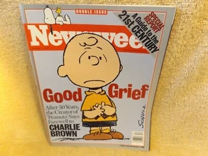 NEWSWEEK MAGAZINE December 1999 Peanut's Charlie Brown Cover Double Issue - Picture 1 of 3