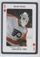 2006 Frameworth Hockey Hall of Fame Legends Playing Cards Bernie Parent #KD HOF