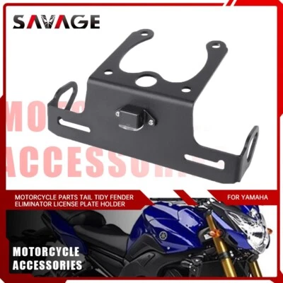 Soporte de matrícula eliminador de guardabarros trasero para YAMAHA FZ8 Fazer FZ1 FZ1N Foto 1 de 4