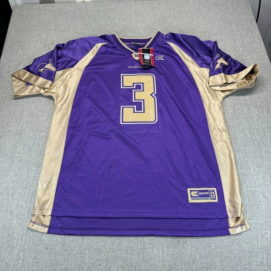Vintage Colesseum Athletics Washington Huskies Jersey Mens XXL #3 Jake Browing - Image 1 of 4