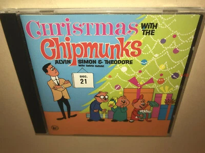 Рождество с бурундуками компакт-диск Элвин Саймон Теодор с Дэвидом Сэвиллом праздничные хиты - Изображение 1 из 4