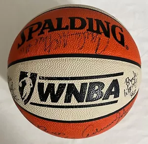 WNBA 2001 Miracle Autographed Team Basketball Taj,Hicks, B Wycoff.... - Picture 1 of 4