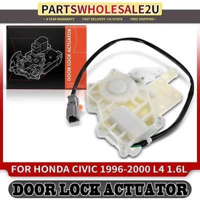 Actuador de cierre de puerta de conductor trasero izquierdo para Honda Civic 1996 1997-2000 sedán Foto 1 de 4
