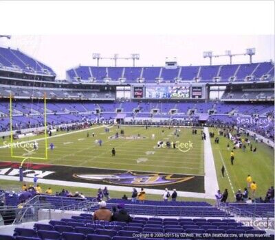 Ravens Vs Bengals, 2 Lower Level On Aisle Tickets,10/9/22, Sec 138 Under Cover! • 498$