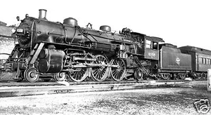 Impresión en blanco y negro Milwaukee Road (MILW) #6158 - Imagen 1 de 1