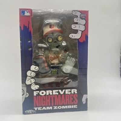 Forever Nightmares Team Zombie Baltimore Orioles MLB Baseball Figure Sitting NIB - Image 1 of 4