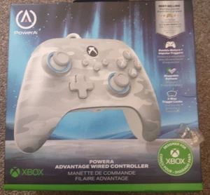 PowerA Advantage Wired Controller for Xbox Series X|S Arctic Camo, Distressed - Picture 1 of 4