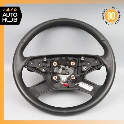 Mercedes W164 ML350 GL450 Driver Steering Wheel Black w/ Paddle Shifters OEM - Image 1 of 4