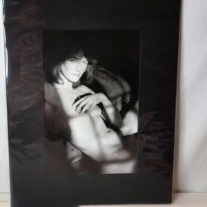 CHARLOTTE RAMPLING, JEANLOUP SIEFF, , 1985 B W Portrait Original Negative - Picture 1 of 1
