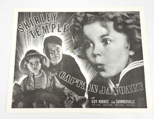 Captain January 1936 Shirley Temple Original Lobby Card Movie Posters Guy Kibbe - Picture 1 of 6