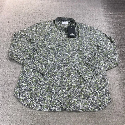 New Penfield Shirt Mens Extra Large Button Up Floral Green AOP Dress Casual - Image 1 of 4