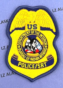 DEPTO DE LA OFICINA INTERIOR DE ASUNTOS INDIOS POLICÍA / PARCHE SRT (NC) - Imagen 1 de 2