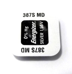 batteria energizer 387s MD pila bulova accutron orologi batteries con riduzione