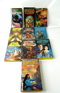 Vintage Paperback Books Science Fiction Sci-Fi Fantasy Lot of 10 - Picture 1 of 10