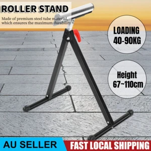67~110CM HEIGHT Roller Stand Adjustable Table Mitre Saw Heavy Duty 70x56cm AF - Picture 1 of 12