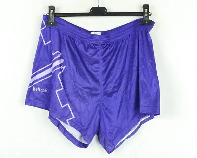 Beltona Sprinter 90s Polyester Shorts W32 W34 W36 Silky Retro vtg Run Purple L - Image 1 of 4