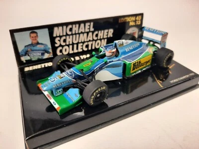 Minichamps Benetton Ford B194 #5 Schumacher WC 1994 1/43 MSC #13 510944305 - Immagine 1 di 4