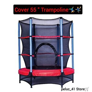 COVER-For Mini Trampoline Round  55.12 X51.18 Inch-(NOT TRAMPOLINE)~ONLY COVER~