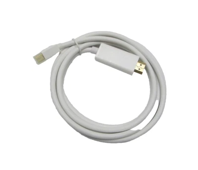 1.8M/6FT Mini Display Port DP to HDMI Cable Adapter Converter For MacBook White - Image 1 of 2