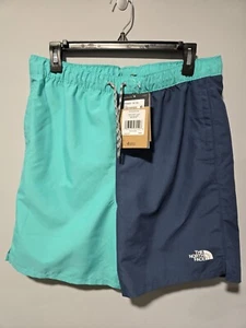 The North Face Boy's Amphibious V Shorts Size XXL (18/20) Geyster Aqua Wave - Picture 1 of 5