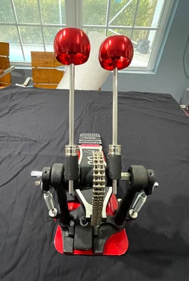 DW 5000 Accelerator 1/2 Double Bass Drum Pedal Lefty Kick Drum - Image 1 of 4