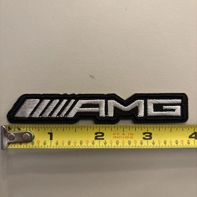 AMG (Sew / Iron on patch) Mercedes Benz / Racing / Sports Car / Luxury