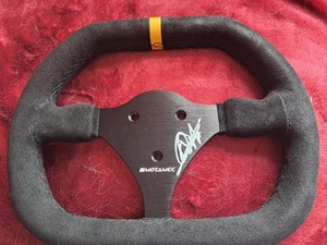 Mika Hakkinen handsigniertes Rennlenkrad Mclaren F1 2x Weltmeister - Bild 1 von 4