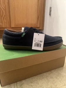 (New) Sanuk TKO Shoes - Navy Men’s 9.5 - Picture 1 of 5