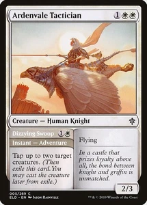 [MTG] Ardenvale Tactician // Dizzying Swoop (lámina) (005) (ELD) casi nuevo - Imagen 1 de 1