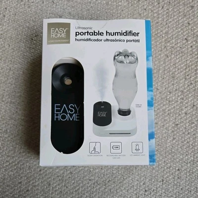 NEW Sealed Box - Easy Home Trave Ultrasonic Portable Humidifier/Rechargeable - Image 1 of 4