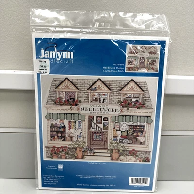 JANLYNN Kit de punto de cruz contado Shoppe de costura 023-0590 14" X 11" 2011 Foto 1 de 4