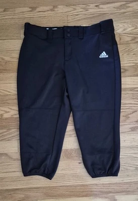 Adidas Women's XL Black Aeroready Softball Pants EUC WBA12009 - Image 1 of 4