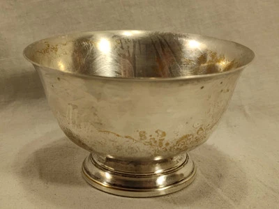WM Rogers Paul Revere Reproductions Silver Tone Bowl - Image 1 of 4