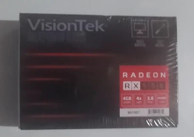 VisionTek AMD Radeon RX 550 4GB GDDR5 Graphics Card 4x Mini DP - Image 1 of 2