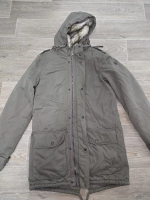 Dreimaster Unisex Parka Gr.S Grün/Khaki Kunstfell ausziehbar Topzustand - Bild 1 von 4